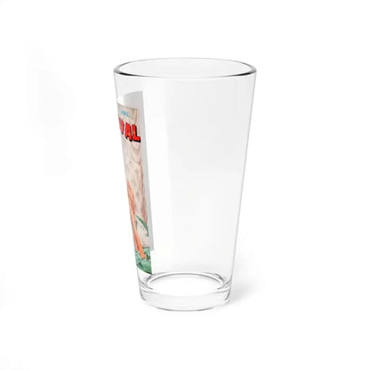 Norma Sykes #177 - Mag. Cover '56 (Vintage Female Icon) Pint Glass 16oz - Go Mug Yourself