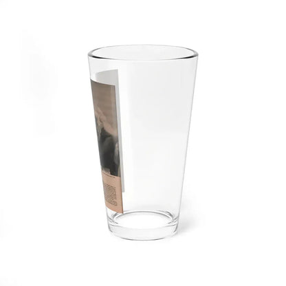 Norma Sykes #179 - Play Mag. 9-4-59 - 1 B&W Photo & More (Vintage Female Icon) Pint Glass 16oz - Go Mug Yourself