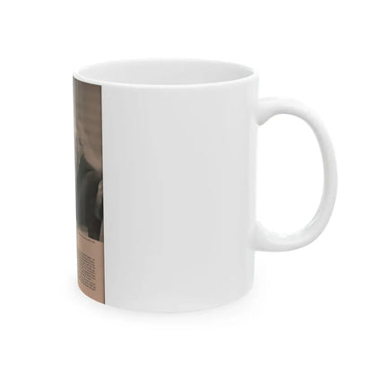 Norma Sykes #179 - Play Mag. 9-4-59 - 1 B&W Photo & More (Vintage Female Icon) White Coffee Mug - Go Mug Yourself
