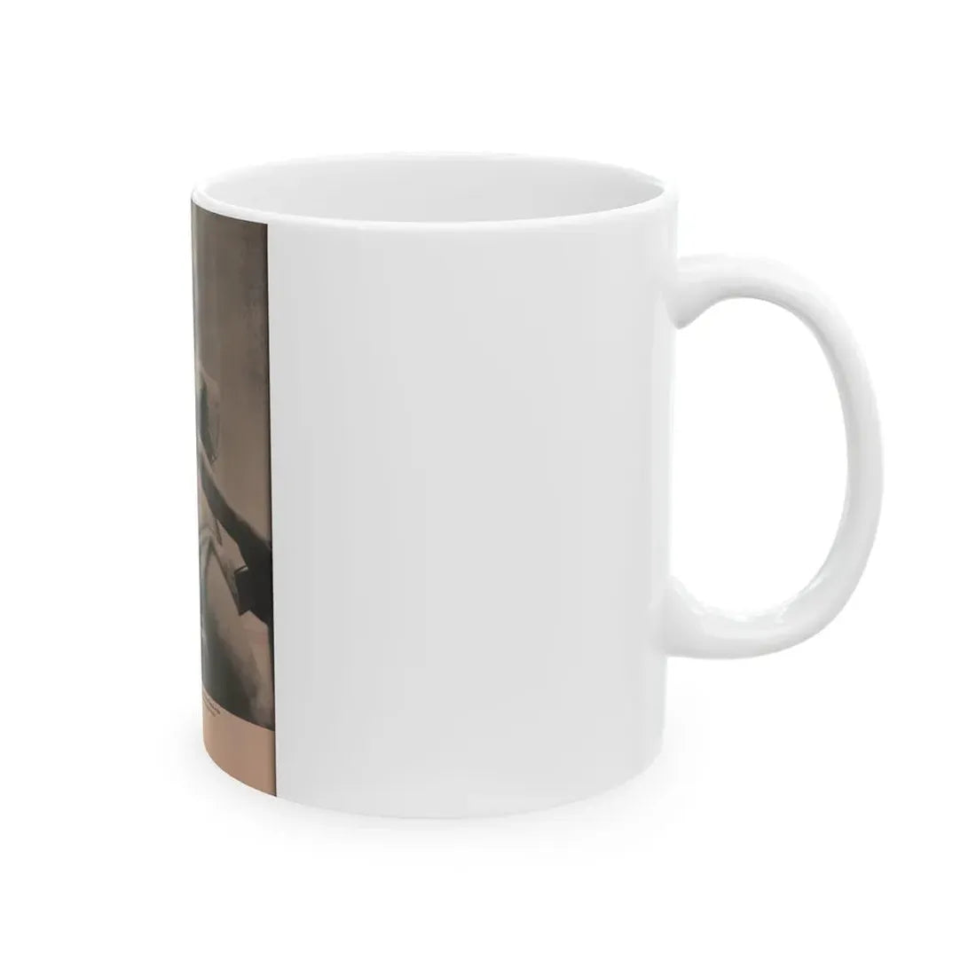 Norma Sykes #182 - Play Mag. 9-4-59 - 2 B&W Photos & More (Vintage Female Icon) White Coffee Mug - Go Mug Yourself
