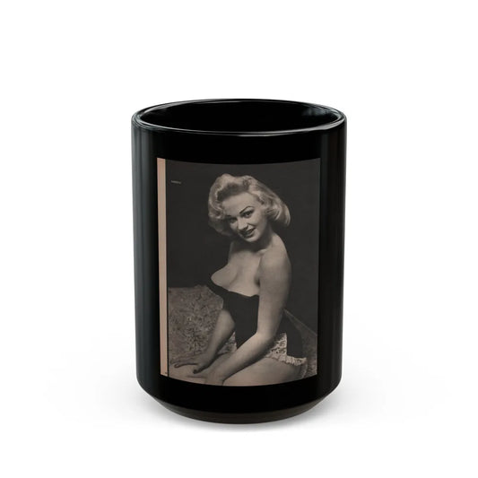 Norma Sykes #183 - (Vintage Female Icon) Black Coffee Mug-15oz-Go Mug Yourself