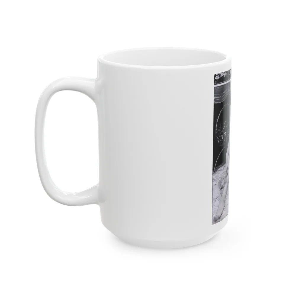 Norma Sykes #38 (Vintage Female Icon) White Coffee Mug-Go Mug Yourself