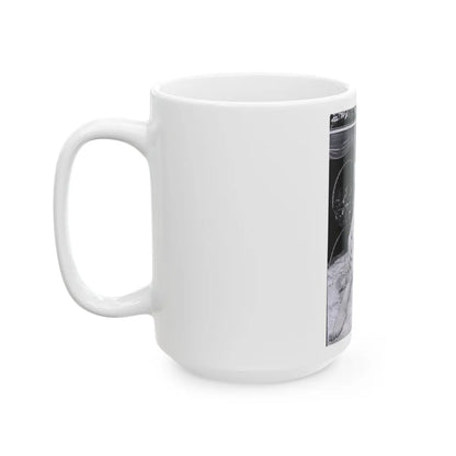 Norma Sykes #38 (Vintage Female Icon) White Coffee Mug-Go Mug Yourself