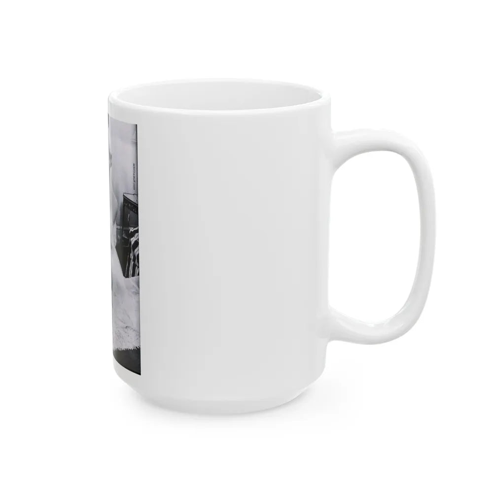 Norma Sykes #38 (Vintage Female Icon) White Coffee Mug-Go Mug Yourself