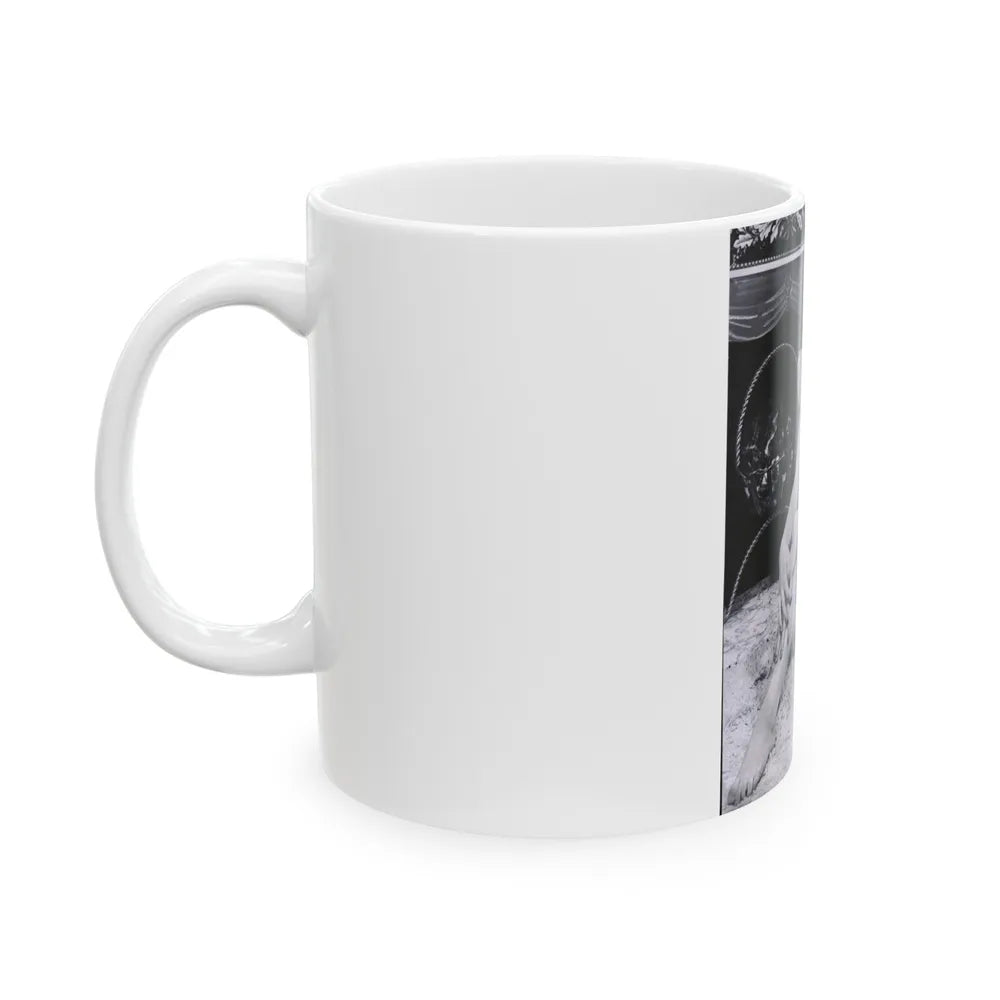 Norma Sykes #38 (Vintage Female Icon) White Coffee Mug-Go Mug Yourself