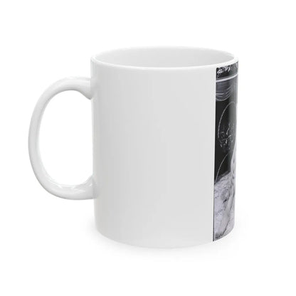Norma Sykes #38 (Vintage Female Icon) White Coffee Mug-Go Mug Yourself