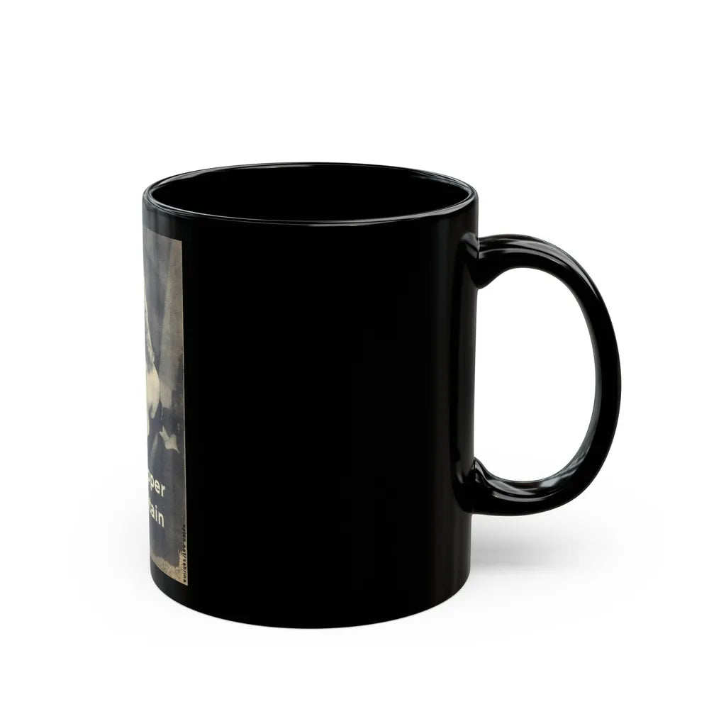 Norma Sykes #61 (Vintage Female Icon) Black Coffee Mug-Go Mug Yourself
