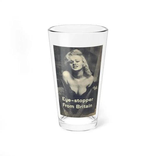 Norma Sykes #61 (Vintage Female Icon) Pint Glass 16oz 16oz - Go Mug Yourself