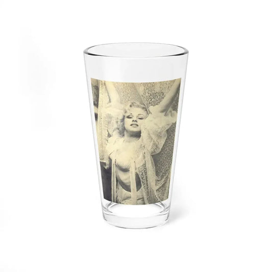 Norma Sykes #62 (Vintage Female Icon) Pint Glass 16oz 16oz - Go Mug Yourself