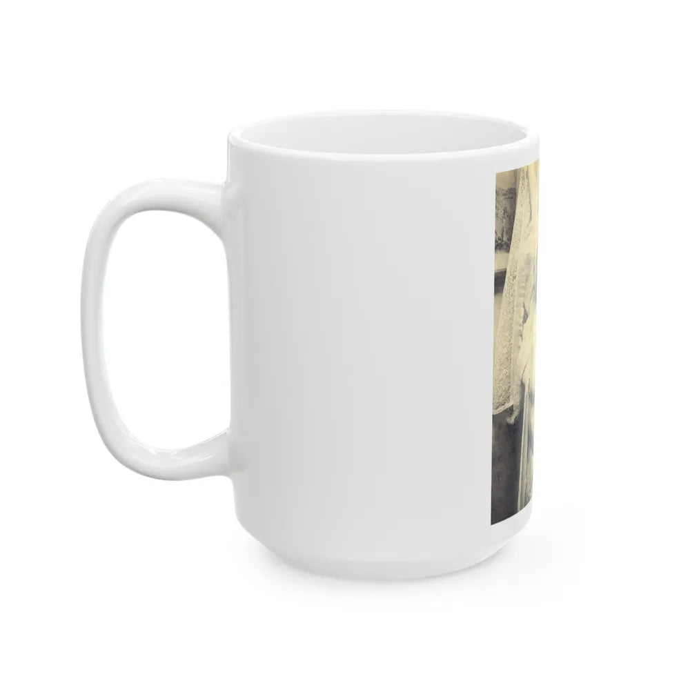 Norma Sykes #62 (Vintage Female Icon) White Coffee Mug-Go Mug Yourself
