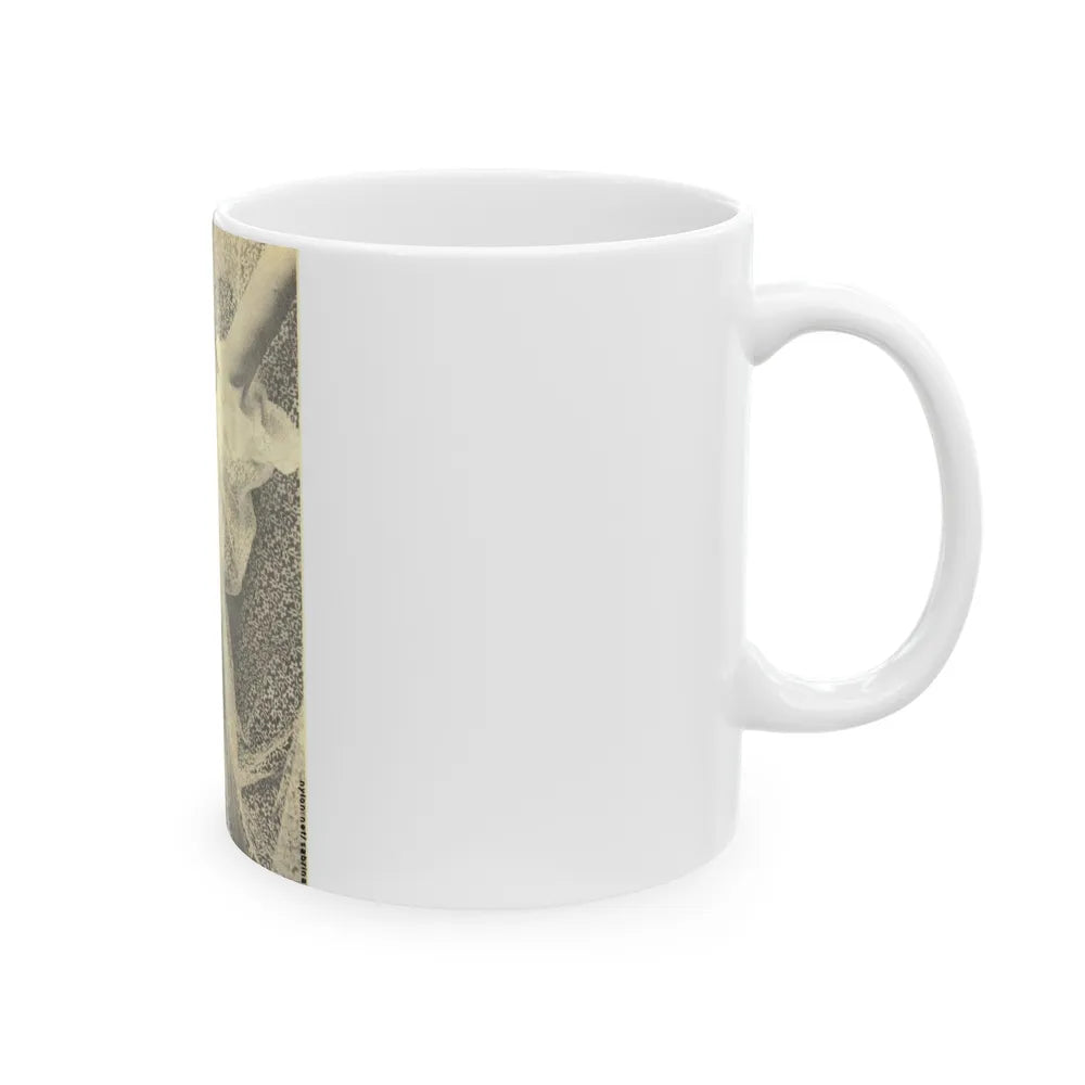 Norma Sykes #62 (Vintage Female Icon) White Coffee Mug-Go Mug Yourself