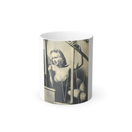 Norma Sykes #63 (Vintage Female Icons) Color Changing Mug 11oz-11oz-Go Mug Yourself