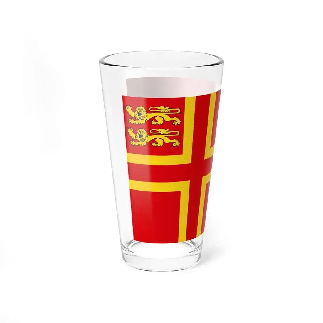 Normandy flag falaise (France) Pint Glass 16oz - Go Mug Yourself