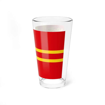 Normandy flag falaise (France) Pint Glass 16oz - Go Mug Yourself