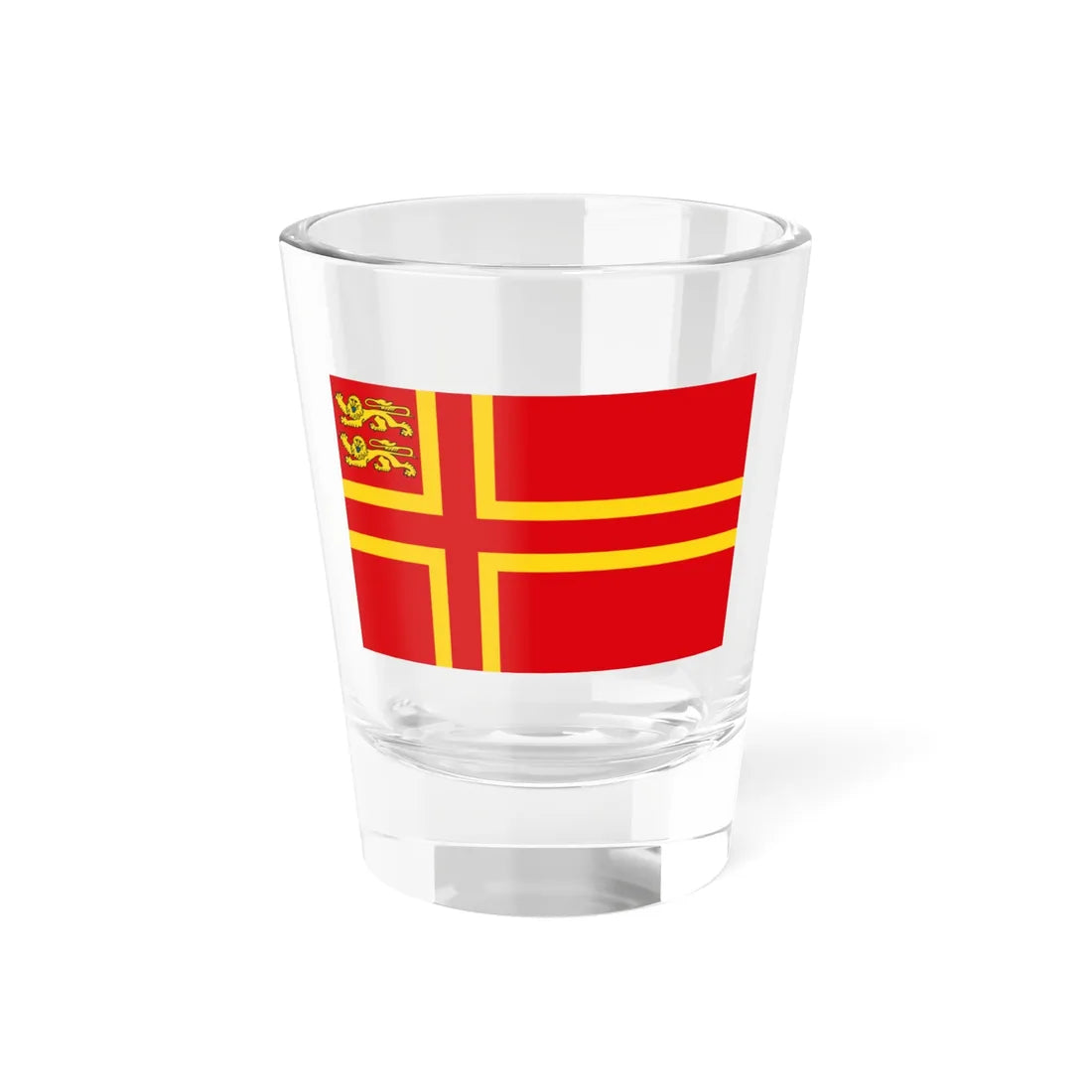 Normandy flag falaise (France) Shot Glass 1.5oz 1.5oz - Go Mug Yourself