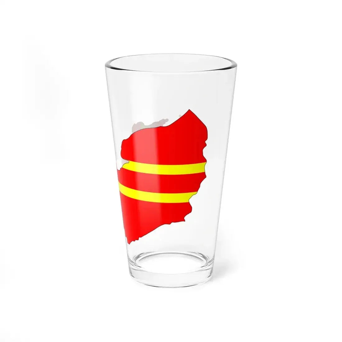 Normandy Flag Map (France) Pint Glass 16oz - Go Mug Yourself