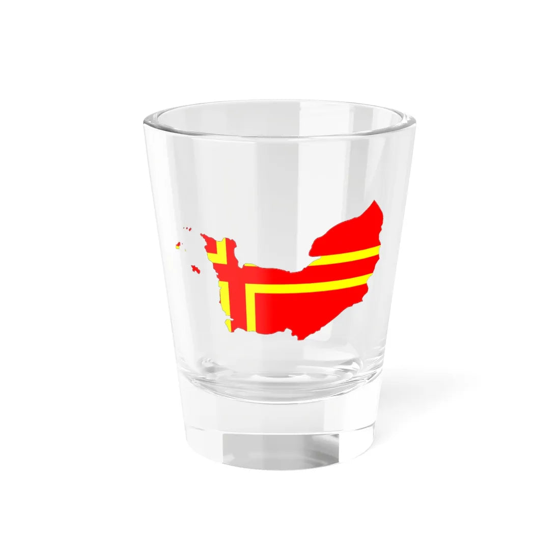 Normandy Flag Map (France) Shot Glass 1.5oz 1.5oz - Go Mug Yourself
