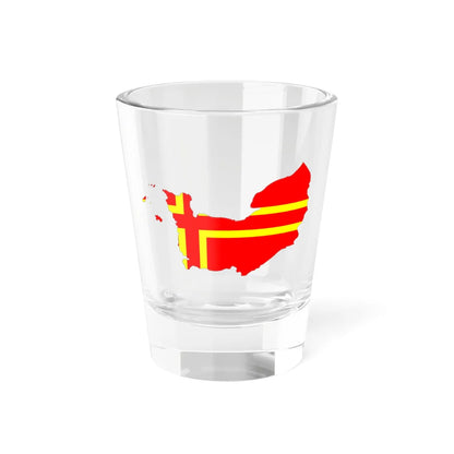 Normandy Flag Map (France) Shot Glass 1.5oz 1.5oz - Go Mug Yourself