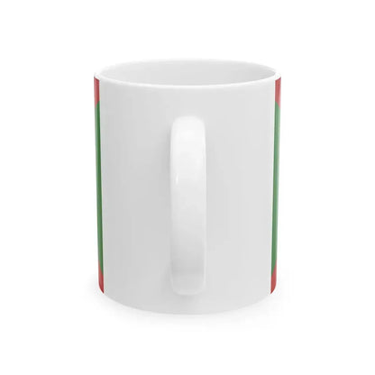 Norn Iron flag hexagon (Ireland) White Coffee Mug - Go Mug Yourself