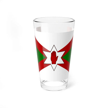 Norn Iron flag star (Ireland) Pint Glass 16oz 16oz - Go Mug Yourself