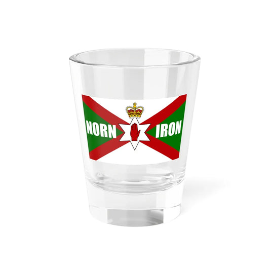 Norn Iron football flag (Ireland) Shot Glass 1.5oz 1.5oz - Go Mug Yourself