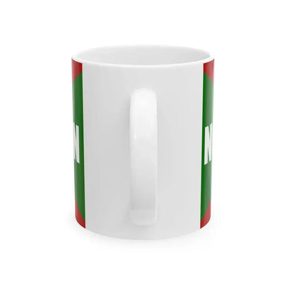 Norn Iron football flag (Ireland) White Coffee Mug - Go Mug Yourself