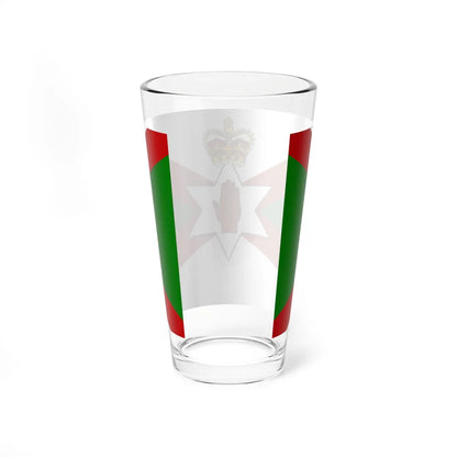 Norn Iron football flag no text (Ireland) Pint Glass 16oz - Go Mug Yourself