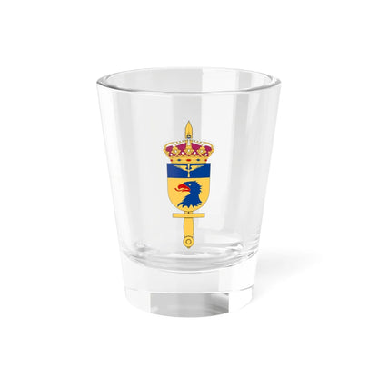 Norra flygkommandot vapen (Sweden) (Coat of Arms) Shot Glass 1.5oz 1.5oz - Go Mug Yourself