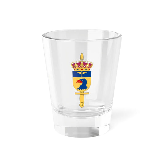 Norra flygkommandot vapen (Sweden) (Coat of Arms) Shot Glass 1.5oz 1.5oz - Go Mug Yourself