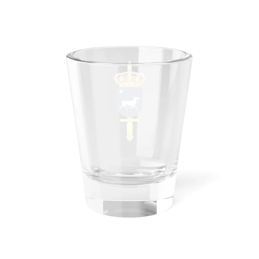 Norra militärdistriktsstaben vapen (Sweden) (Coat of Arms) Shot Glass 1.5oz - Go Mug Yourself