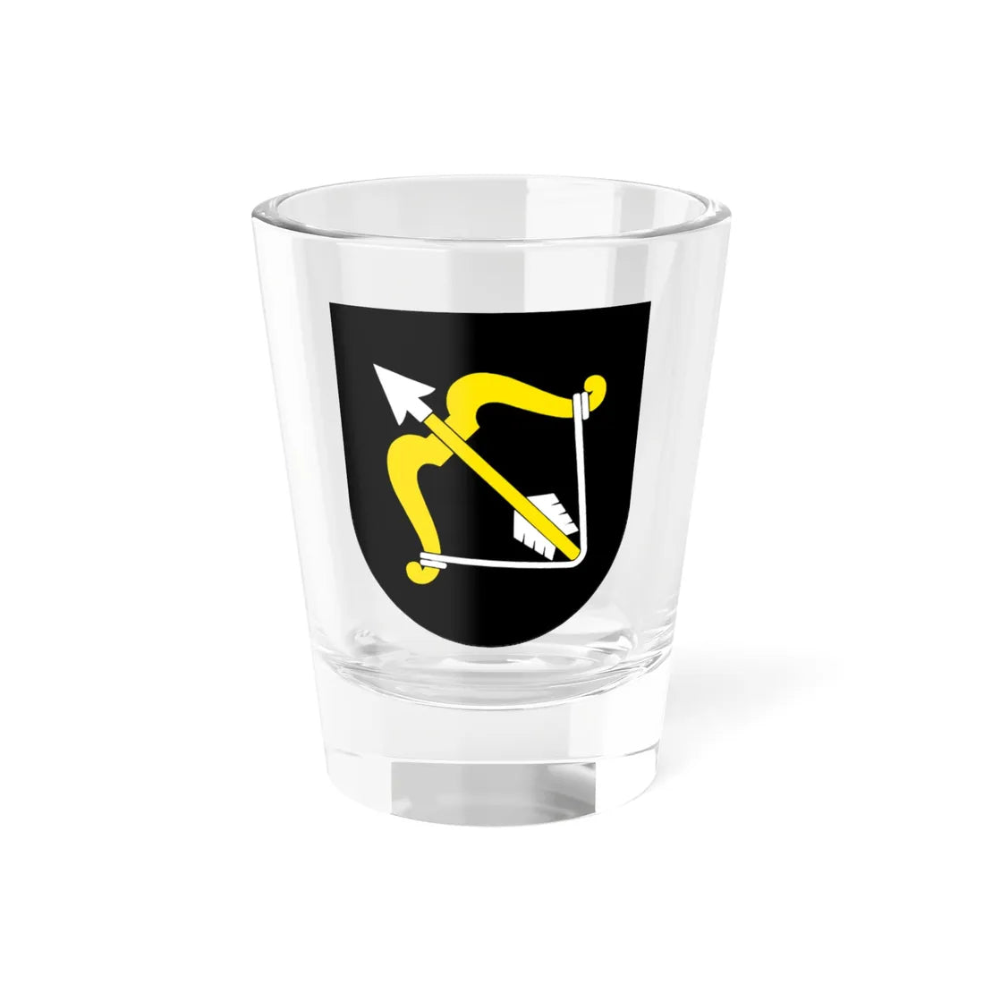 Norra Savolax vapen (Finland) (Coat of Arms) Shot Glass 1.5oz 1.5oz - Go Mug Yourself