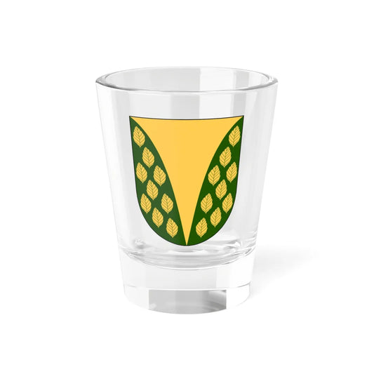 Norra Åsbo vapen (Sweden) (Coat of Arms) Shot Glass 1.5oz 1.5oz - Go Mug Yourself