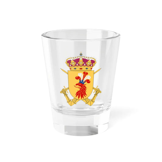 Norra skånska regementet vapen (Sweden) (Coat of Arms) Shot Glass 1.5oz 1.5oz - Go Mug Yourself