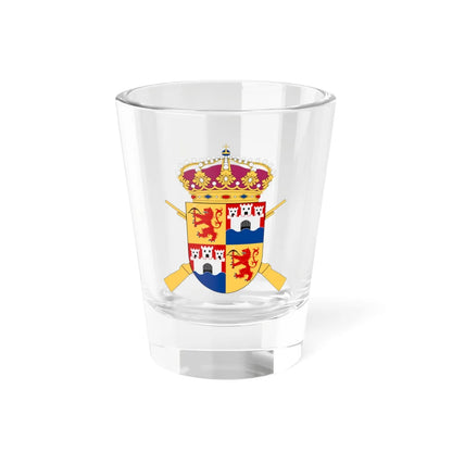 Norra Smålands regemente vapen (Sweden) (Coat of Arms) Shot Glass 1.5oz 1.5oz - Go Mug Yourself