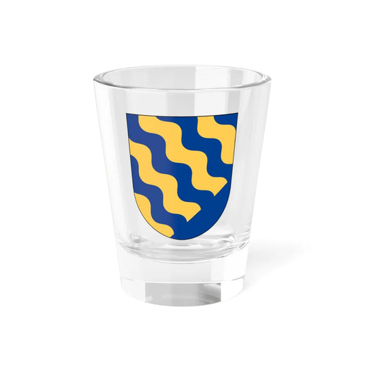 Norrbotten vapen (Sweden) (Coat of Arms) Shot Glass 1.5oz 1.5oz - Go Mug Yourself