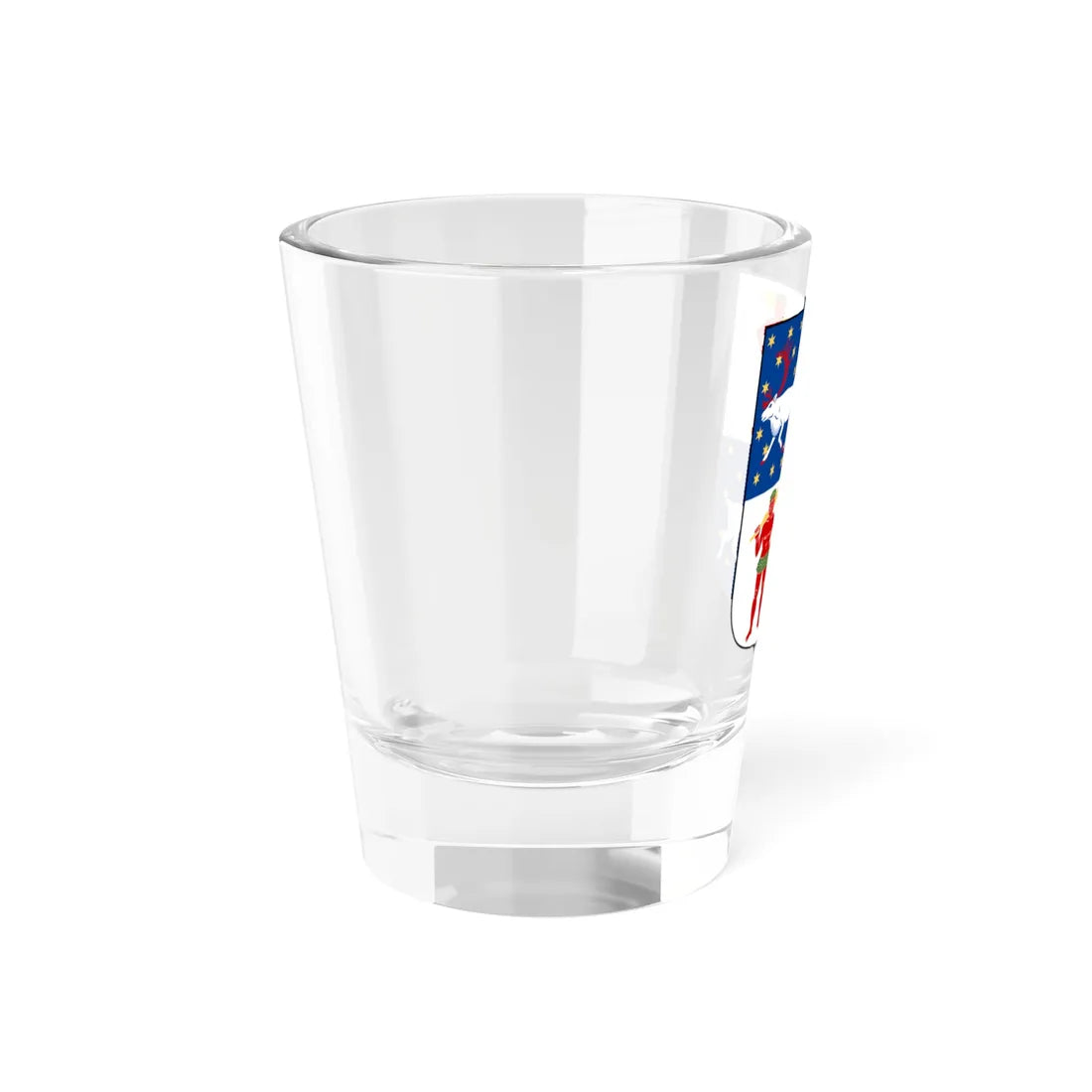 Norrbottens läns vapen (Sweden) (Coat of Arms) Shot Glass 1.5oz - Go Mug Yourself