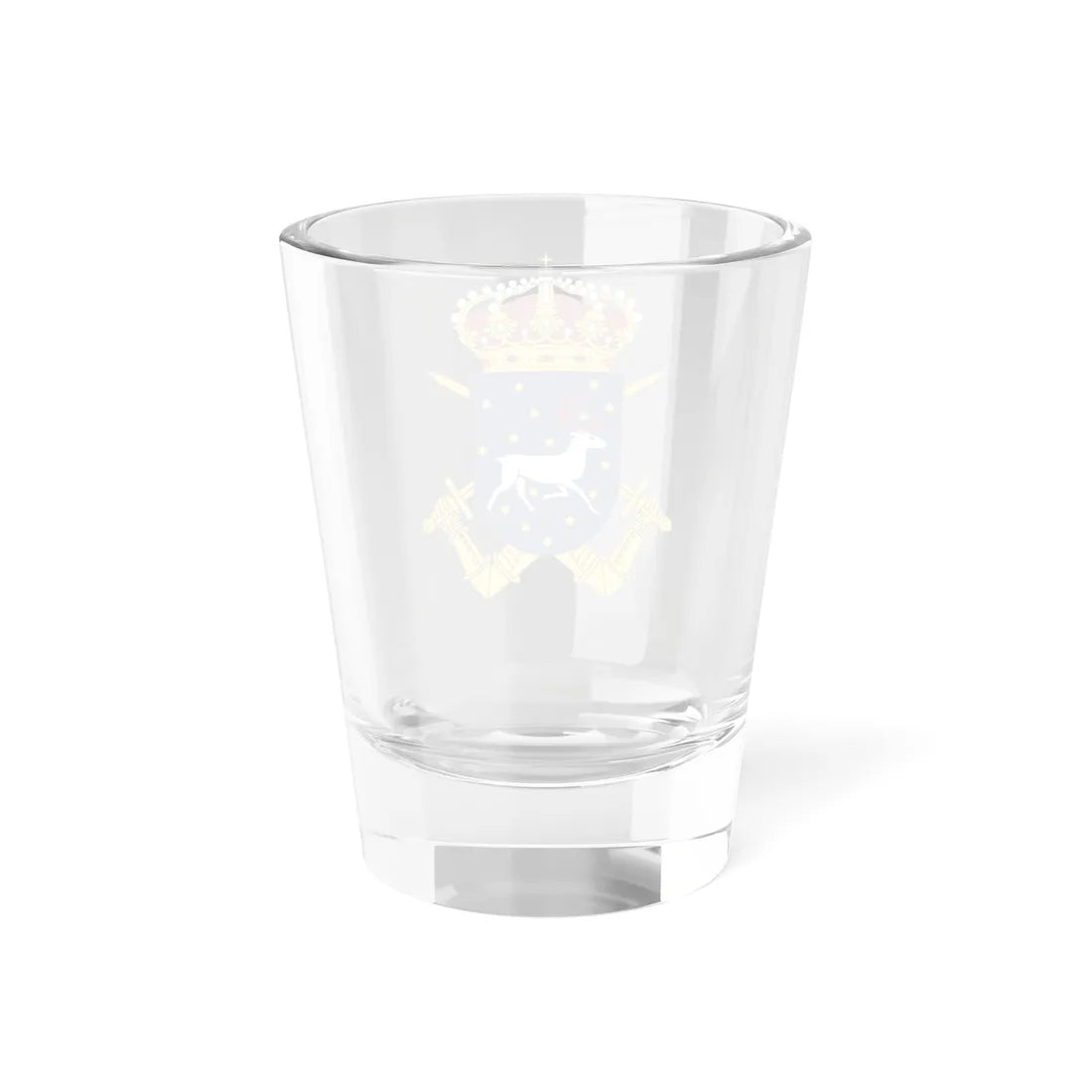 Norrbottens pansarbataljon vapen (Sweden) (Coat of Arms) Shot Glass 1.5oz - Go Mug Yourself