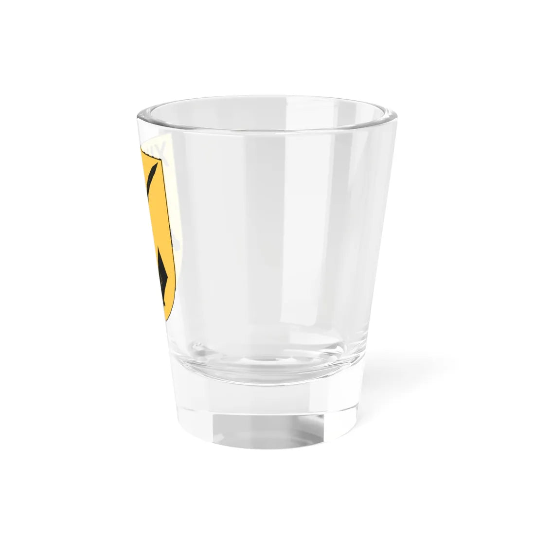 Norrbottens regemente 191. mekaniserade bataljonen 1913. stridsvagnskompaniet vapen (Sweden) (Coat of Arms) Shot Glass 1.5oz - Go Mug Yourself