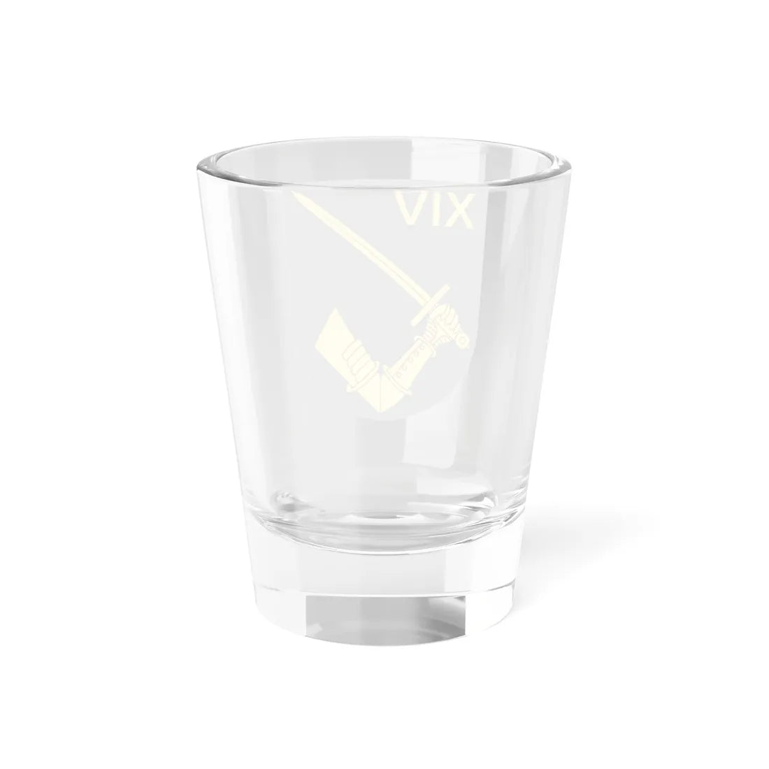 Norrbottens regemente 191. mekaniserade bataljonen 1914. stridsvagnskompaniet vapen (Sweden) (Coat of Arms) Shot Glass 1.5oz - Go Mug Yourself
