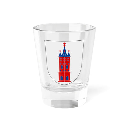 Norrbottens regemente 192. mekaniserade bataljonen Torneå kompani vapen (Sweden) (Coat of Arms) Shot Glass 1.5oz 1.5oz - Go Mug Yourself