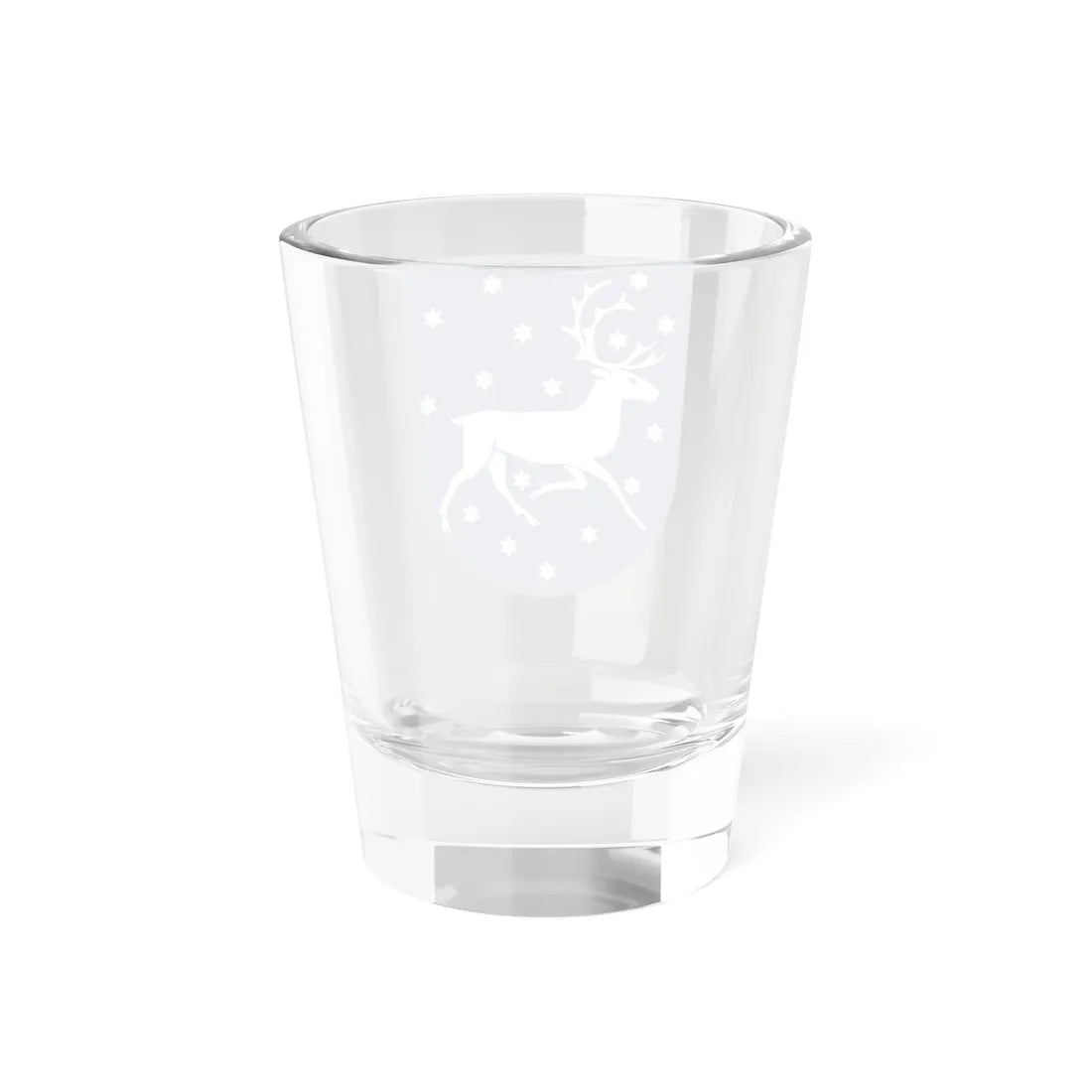 Norrbottens regemente Livkompaniet vapen (Sweden) (Coat of Arms) Shot Glass 1.5oz - Go Mug Yourself