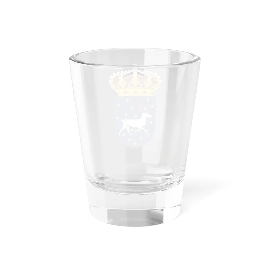 Norrbottens regemente vapen (Sweden) (Coat of Arms) Shot Glass 1.5oz - Go Mug Yourself