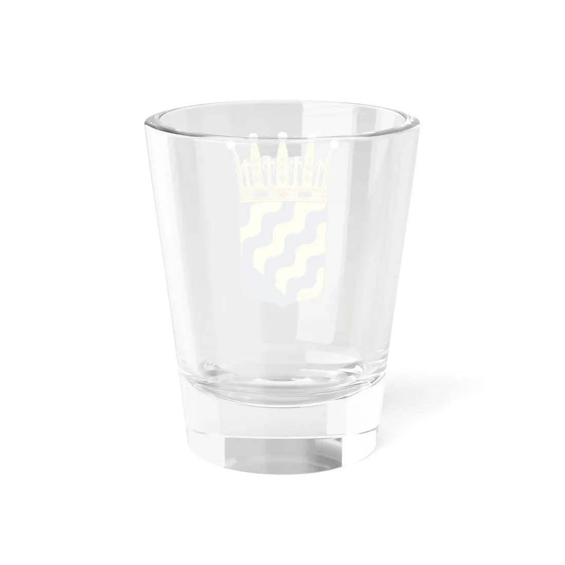 Norrbottens vapen crowned (Sweden) (Coat of Arms) Shot Glass 1.5oz - Go Mug Yourself