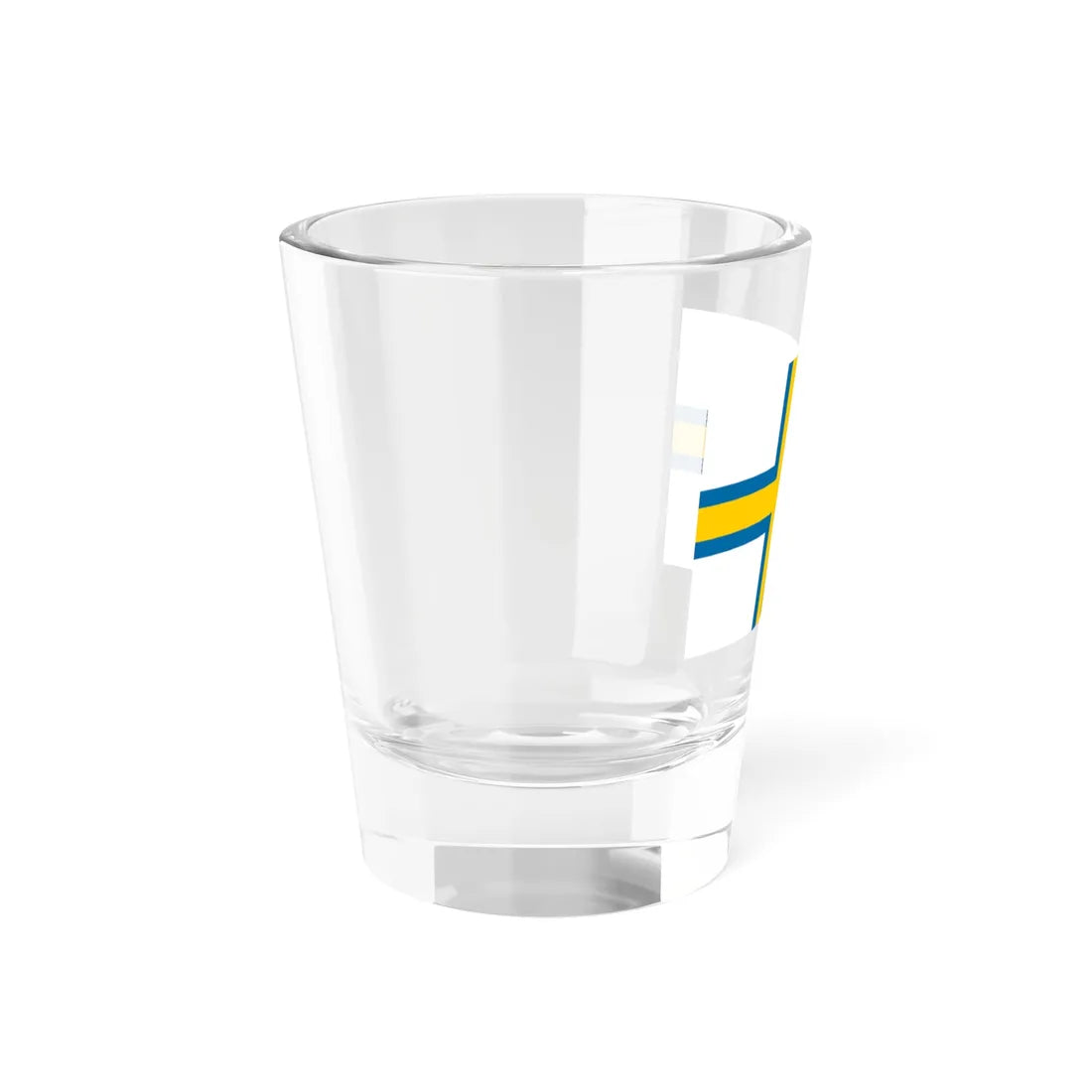 Norrland flag (Sweden) Shot Glass 1.5oz - Go Mug Yourself