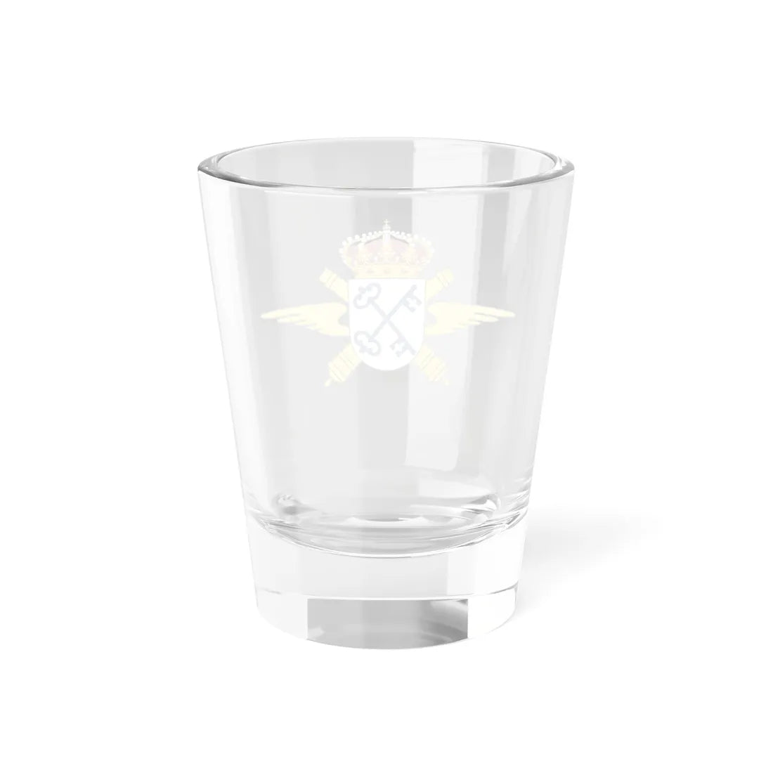 Norrlands luftvärnsbataljon vapen (Sweden) (Coat of Arms) Shot Glass 1.5oz - Go Mug Yourself