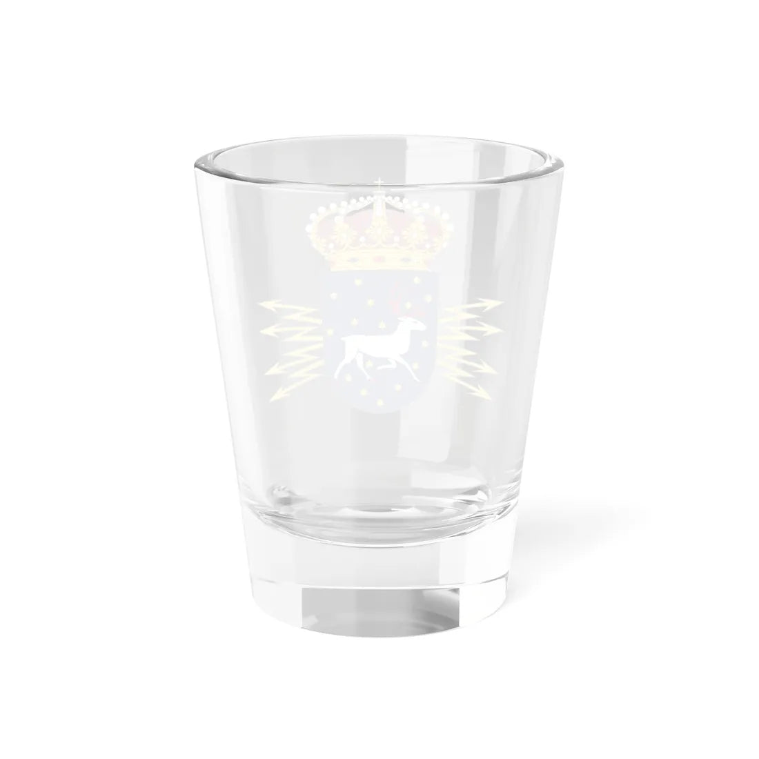 Norrlands signalbataljon vapen (Sweden) (Coat of Arms) Shot Glass 1.5oz - Go Mug Yourself