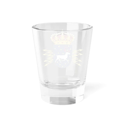 Norrlands signalbataljon vapen (Sweden) (Coat of Arms) Shot Glass 1.5oz - Go Mug Yourself