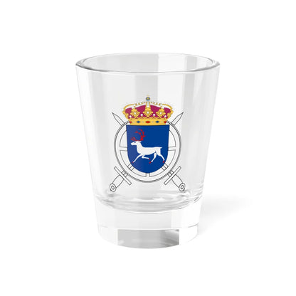 Norrlands trängbataljon vapen (Sweden) (Coat of Arms) Shot Glass 1.5oz 1.5oz - Go Mug Yourself