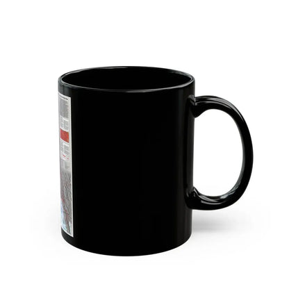 North Amerca - Living on the Edge (1995) (Map) Black Coffee Mug - Go Mug Yourself