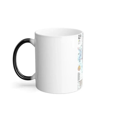 North Amerca - Living on the Edge (1995) (Map) Color Changing Mug 11oz - Go Mug Yourself